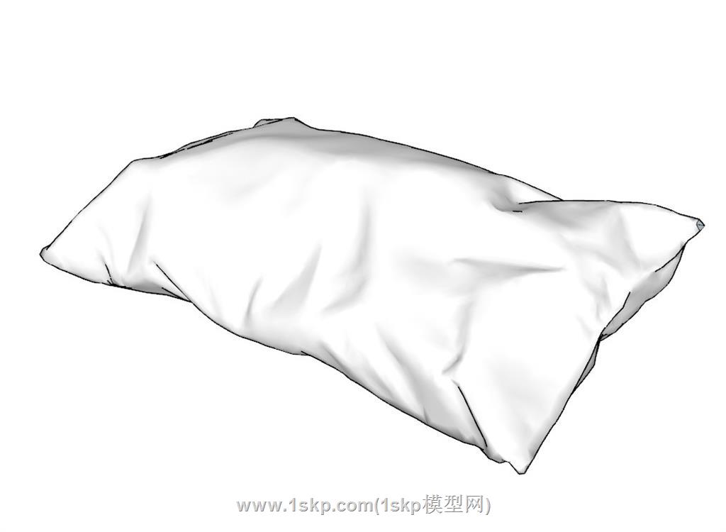 枕头SU模型