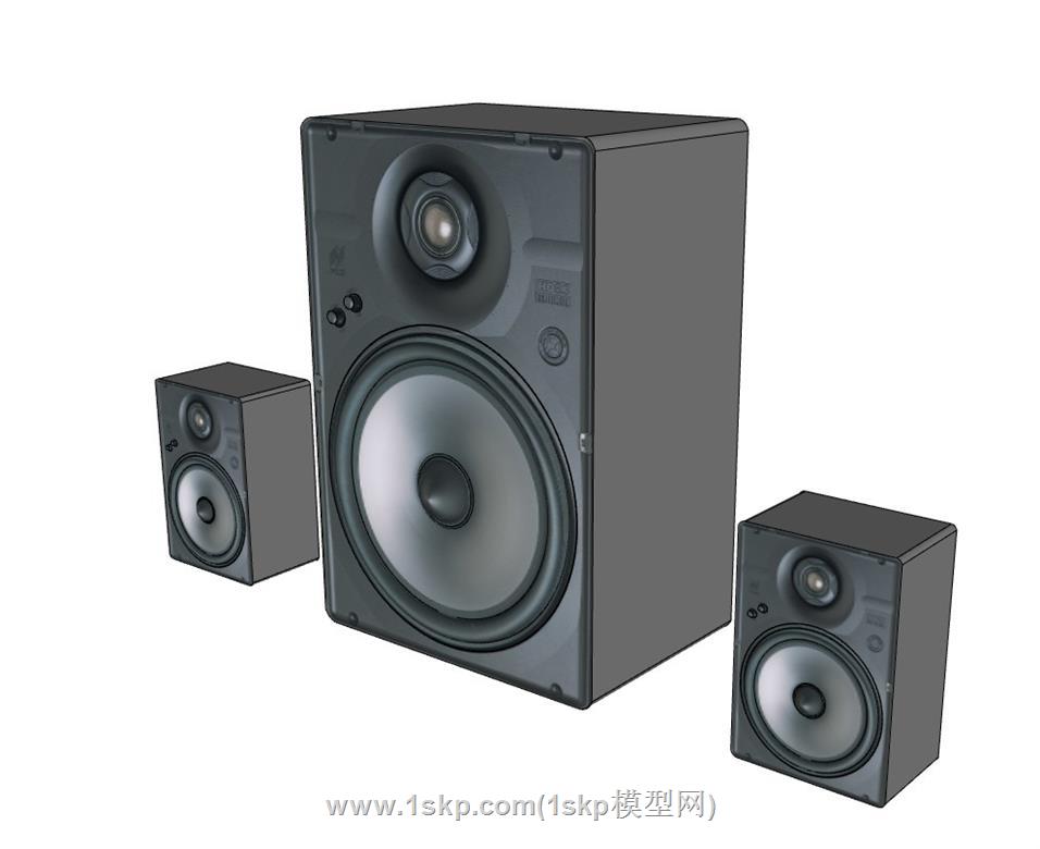 音箱SU模型