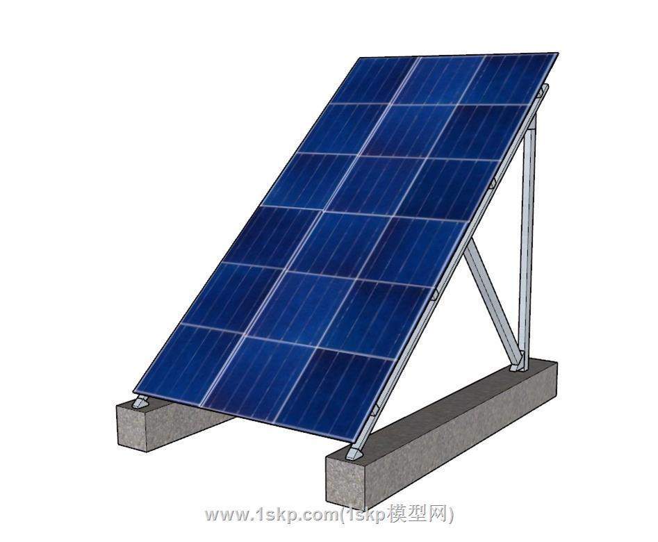 光伏太阳能SU模型