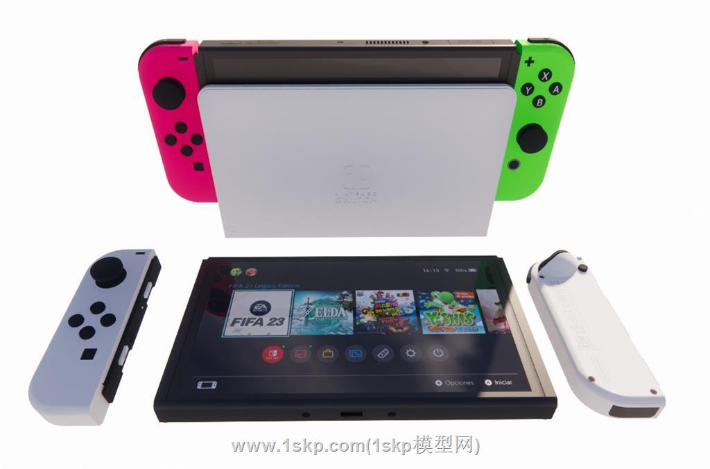 任天堂游戏机SU模型
