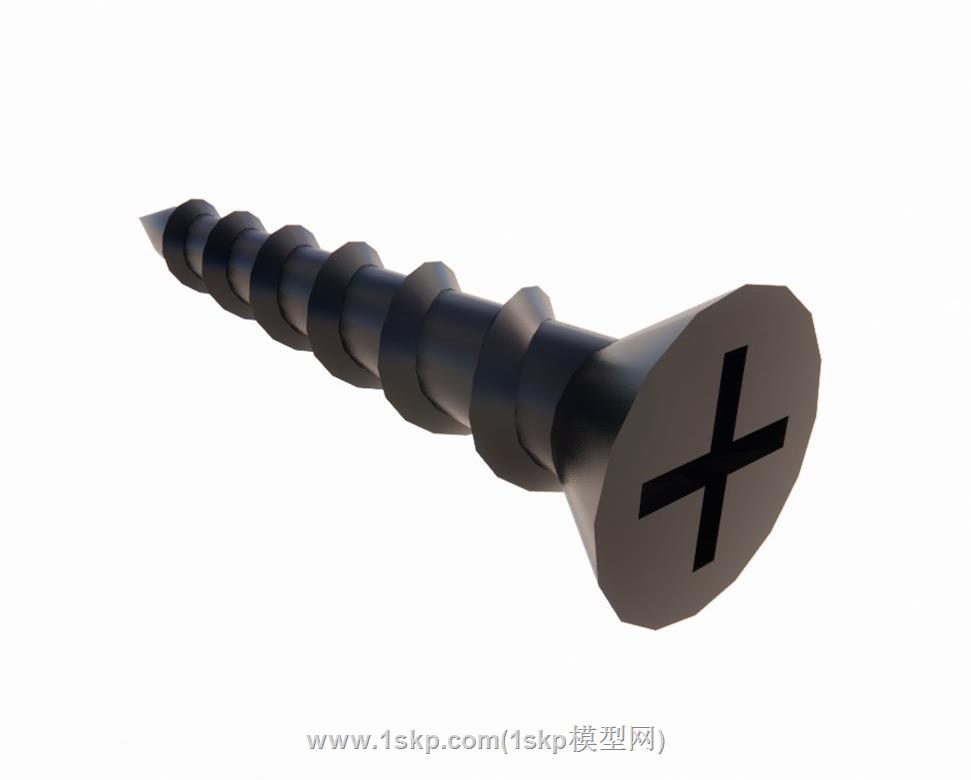 螺丝SU模型
