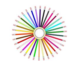 儿童铅笔时钟SU模型