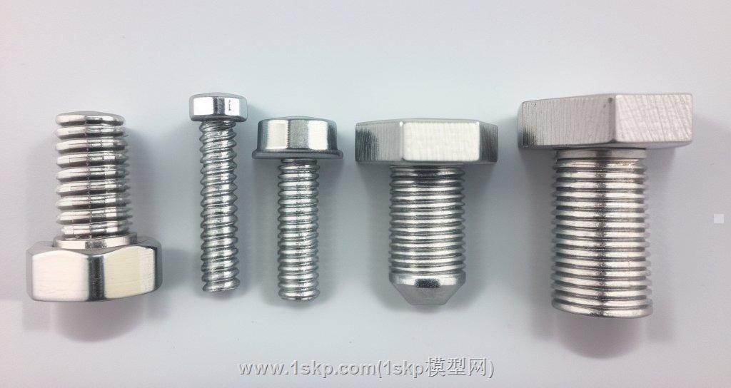 螺栓螺丝螺母SU模型