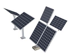 太光能光伏板SU模型