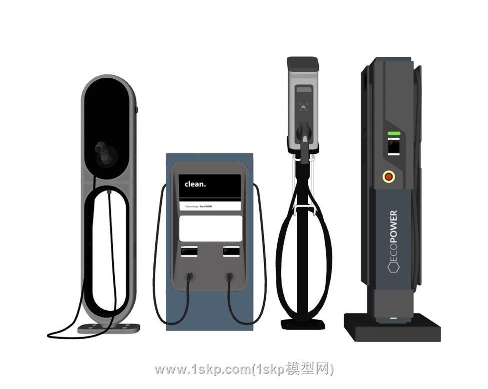 充电桩SU模型
