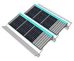 太阳能光伏板SU模型
