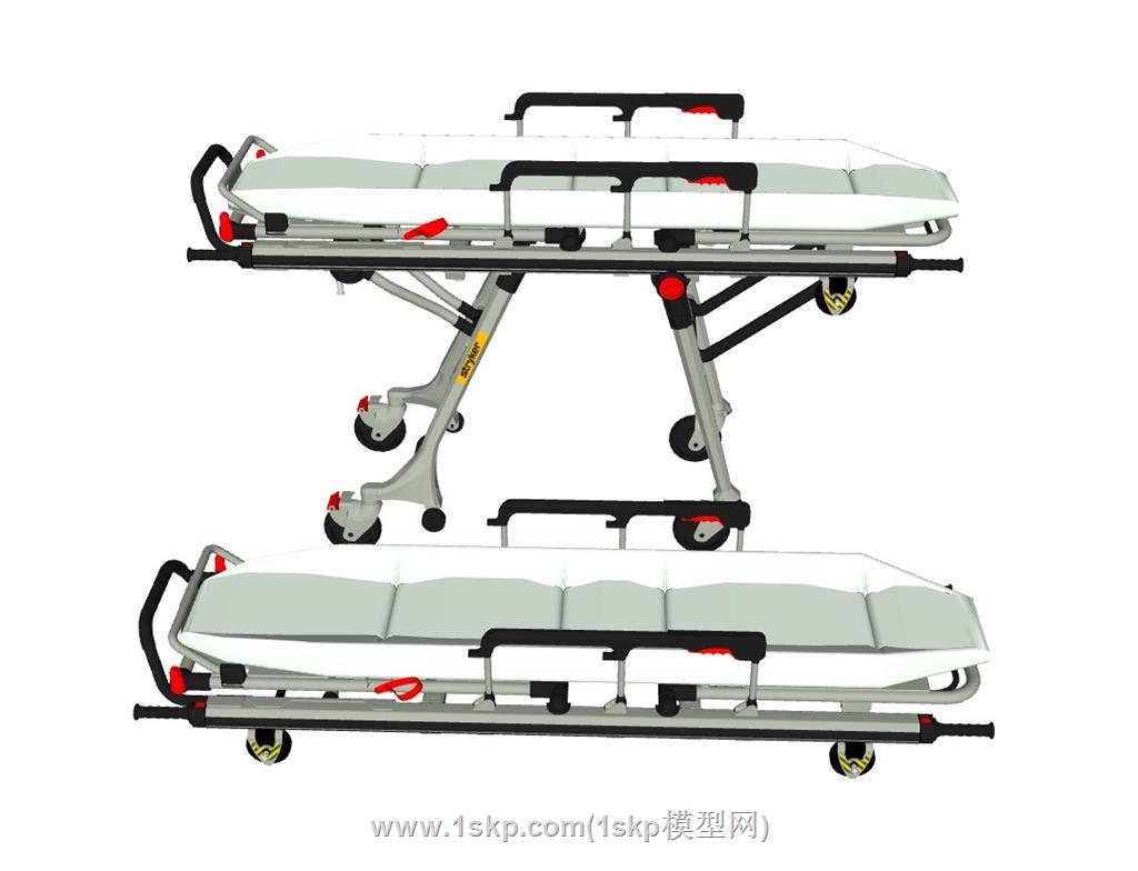 救援担架SU模型