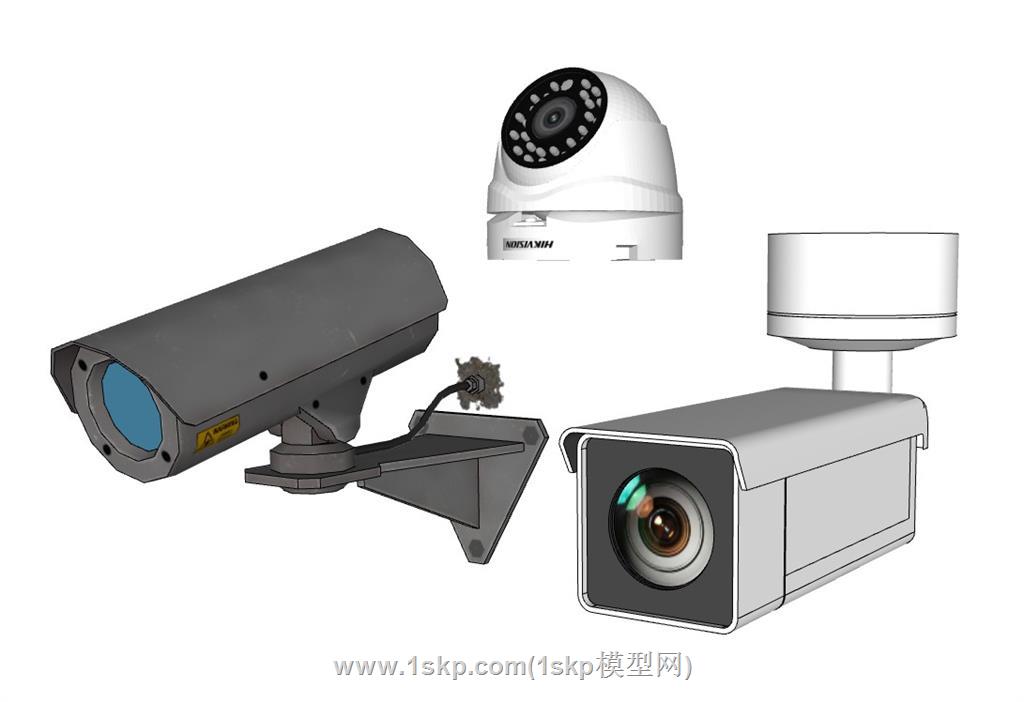 监控摄像头SU模型