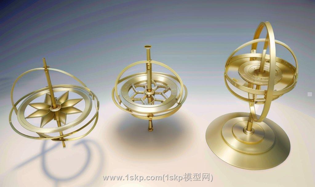 陀螺SU模型