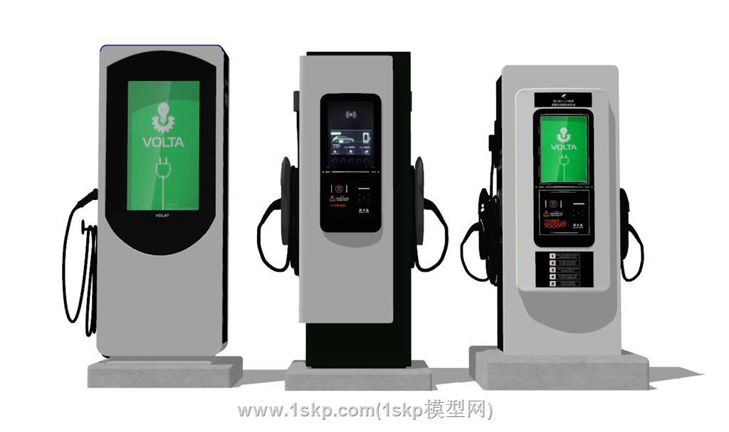 充电桩SU模型