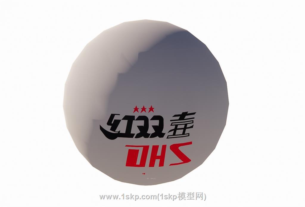 乒乓球SU模型