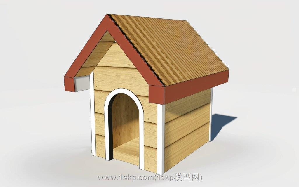 狗屋狗舍SU模型