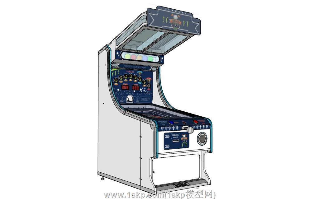 电玩街机游戏机SU模型