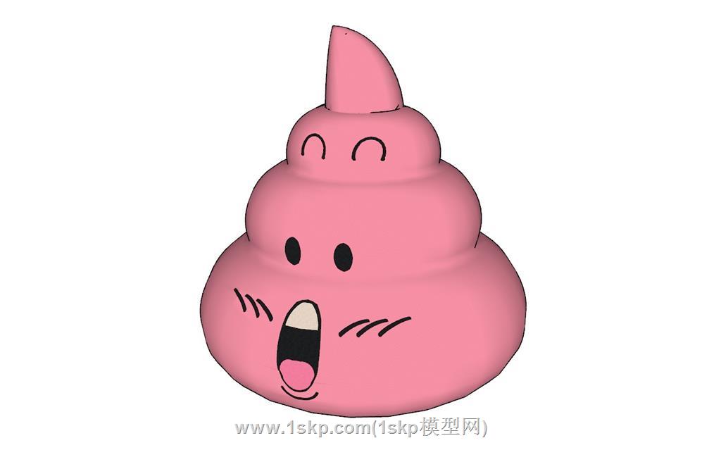 卡通便便表情SU模型
