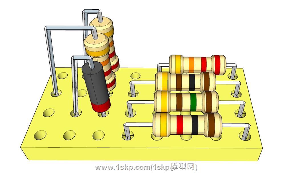 电阻元器件SU模型
