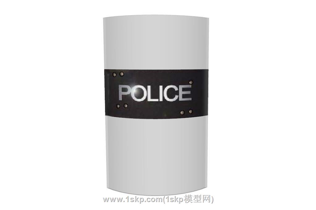 特警盾牌SU模型