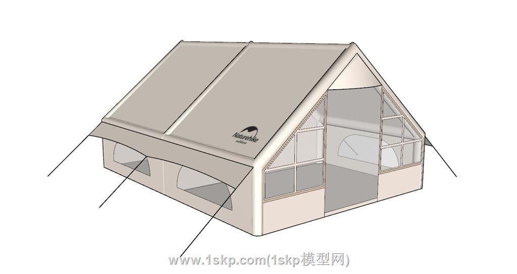 帐篷SU模型