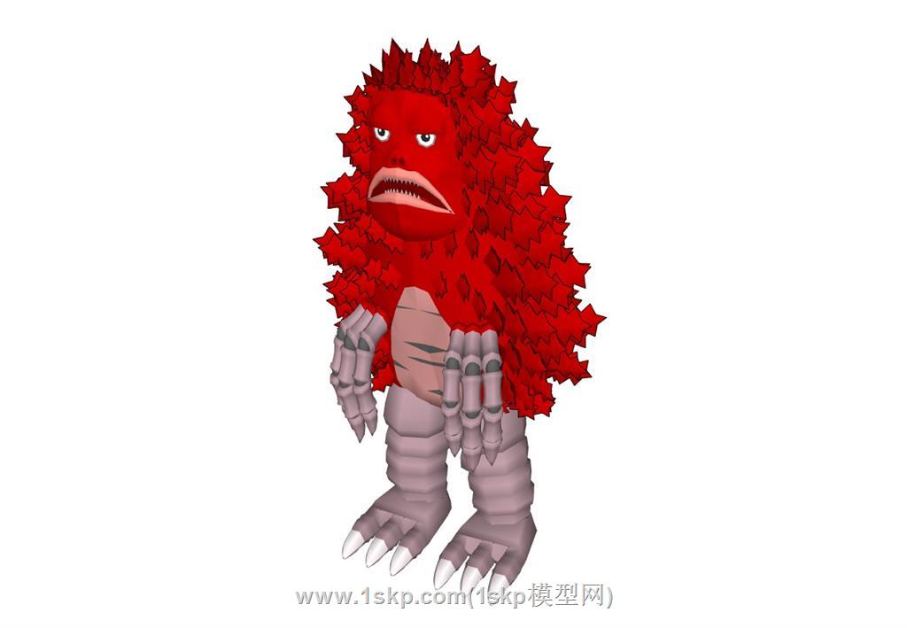 怪物怪兽SU模型