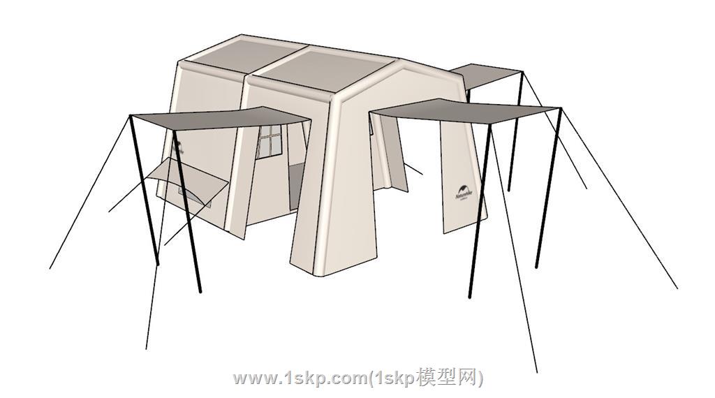 帐篷SU模型
