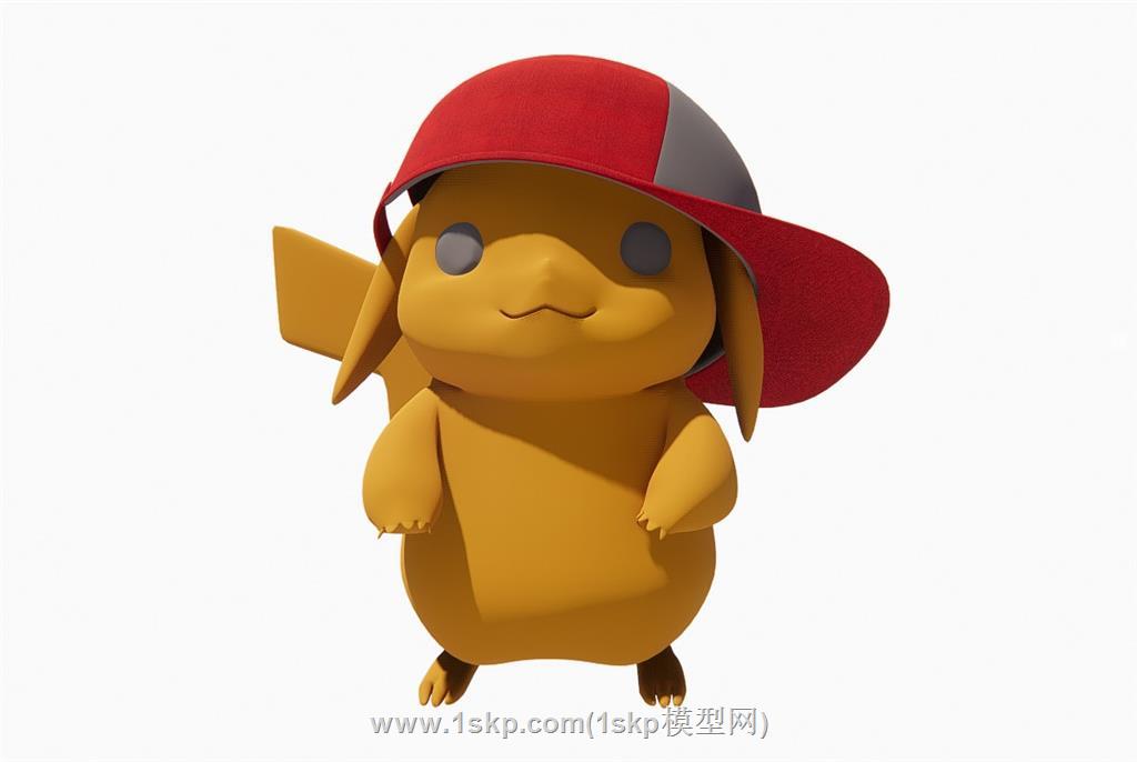 皮卡丘宠物精灵SU模型