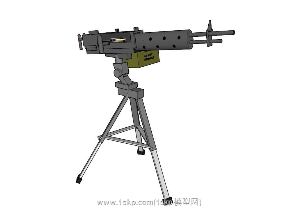 加特林机关枪SU模型