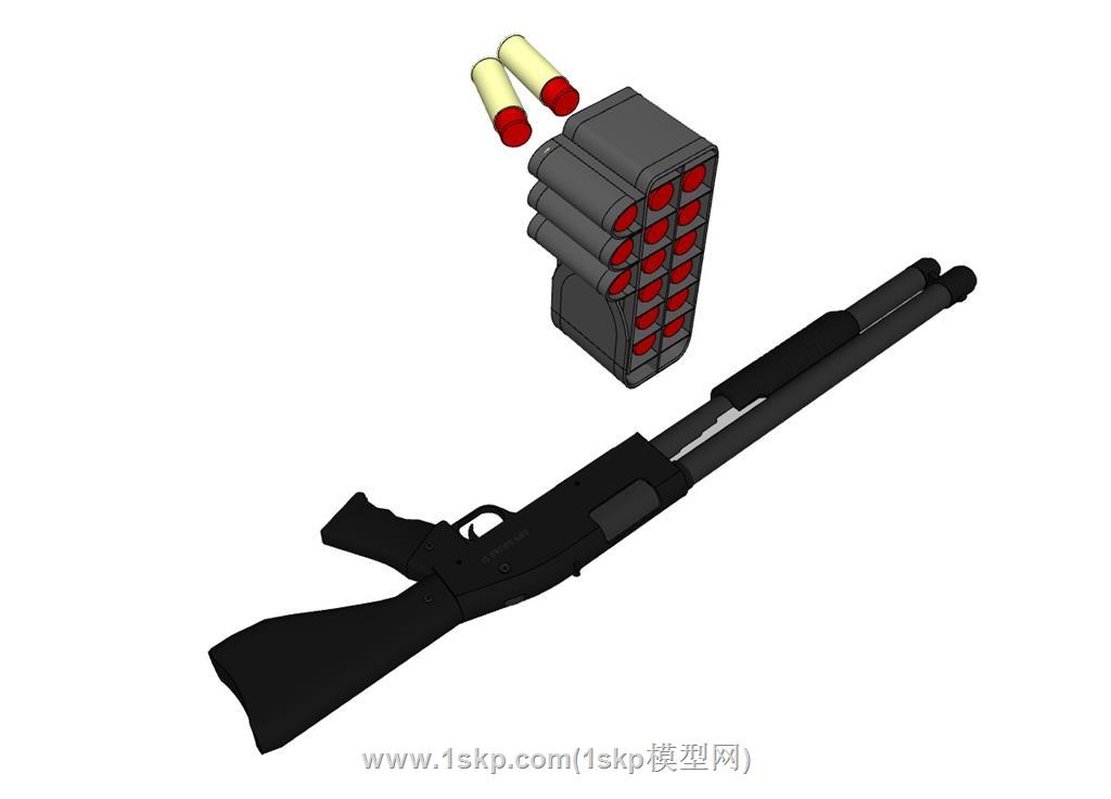 喷子装备SU模型