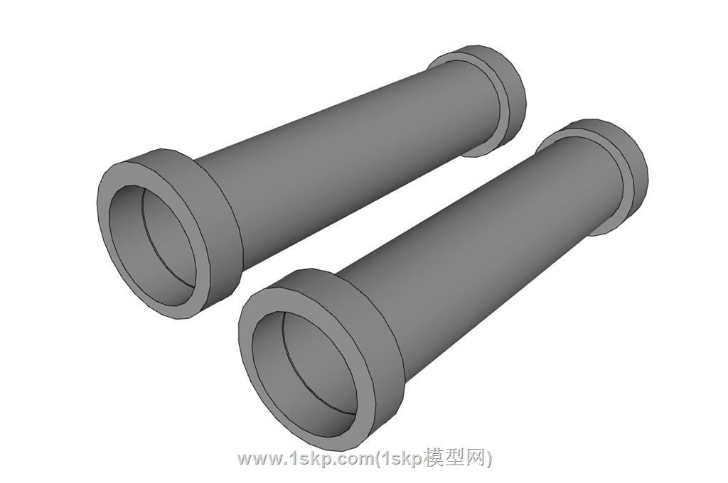 水泥管SU模型