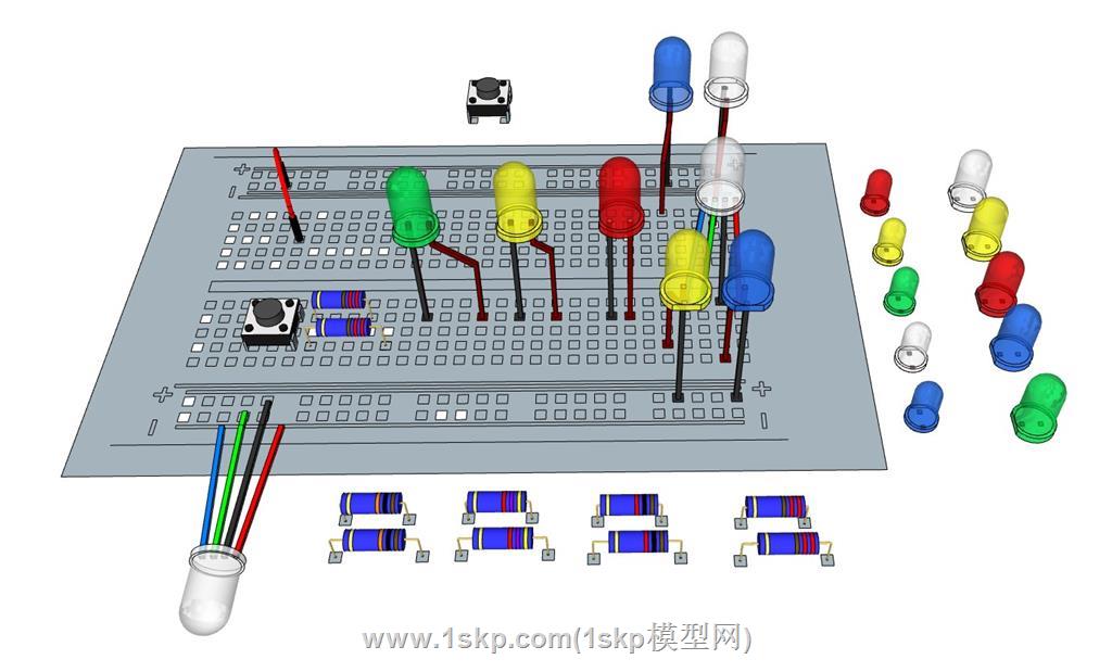 二极管电阻元件SU模型