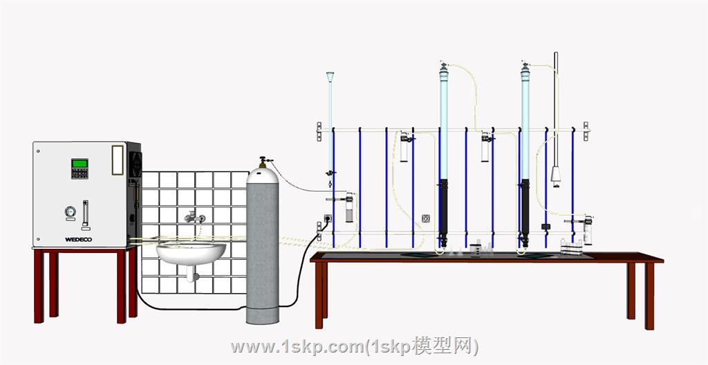 实验室器材SU模型