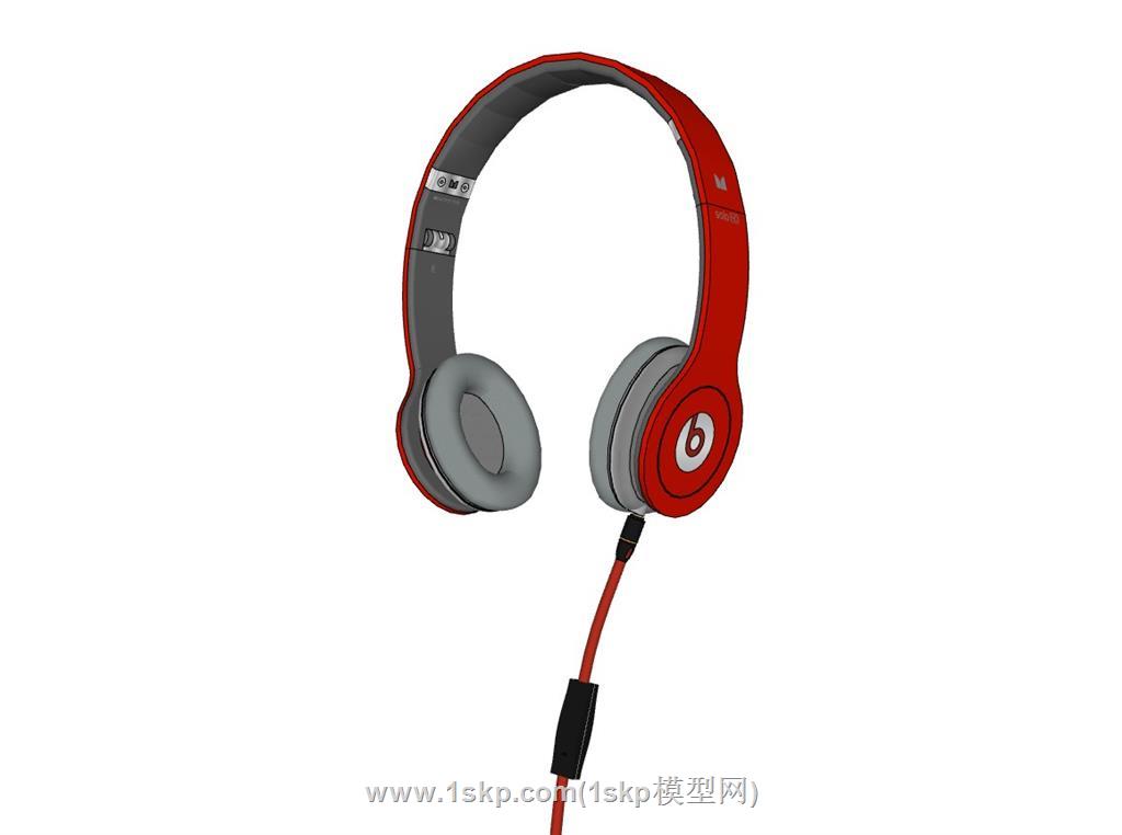 耳机装饰SU模型