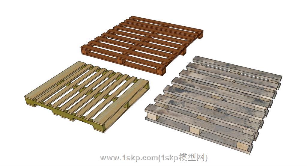 木托板SU模型