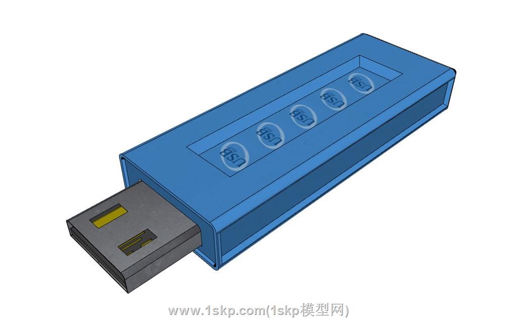 U盘SU模型