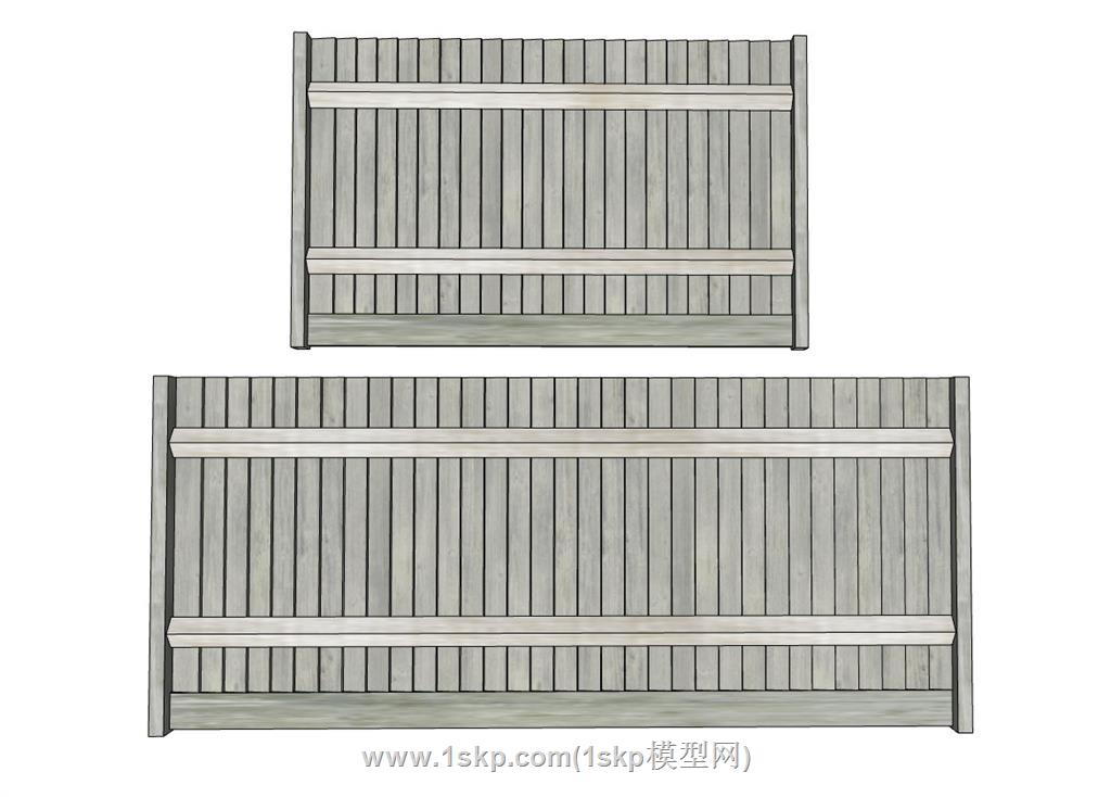 矮围栏木栅栏