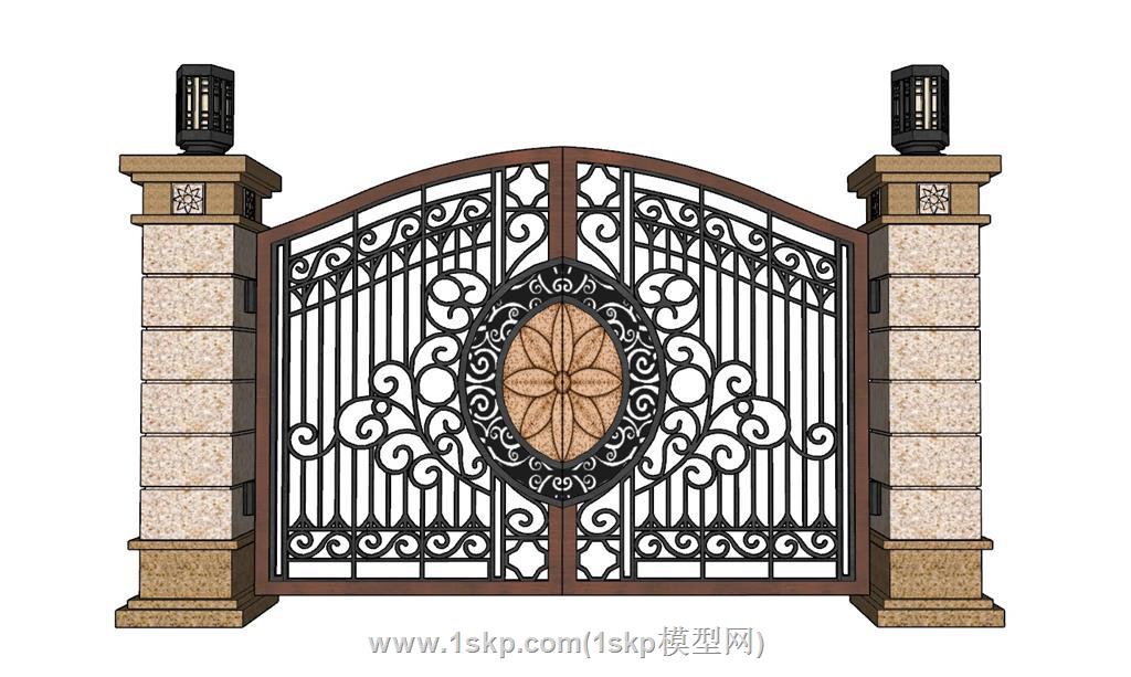 铁艺门大门