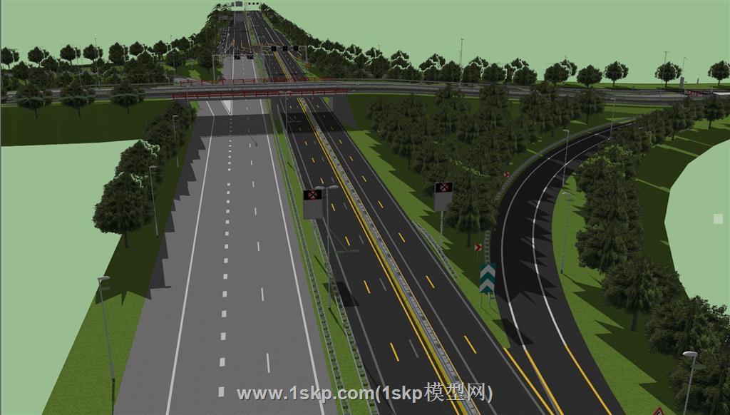 高速公路匝道变道