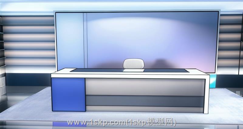 演播桌演播厅
