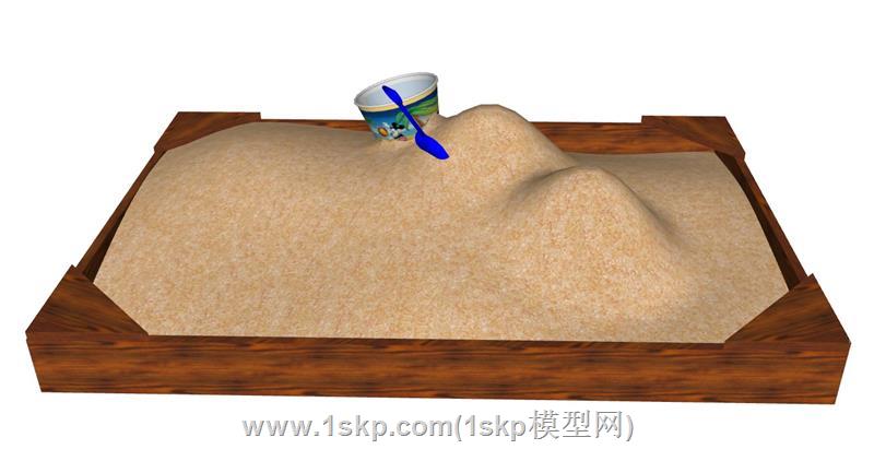 沙区玩沙堆沙子