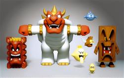 卡通马里奥库巴魔王