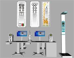 视力表近视身高检测
