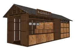 木屋售票亭