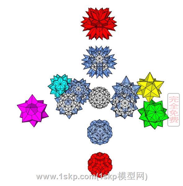 几何多面体水晶