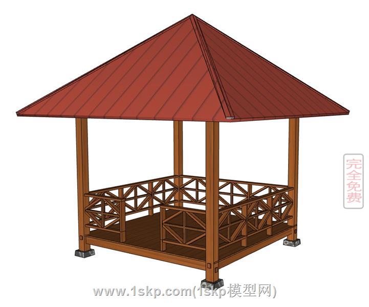 东南亚风气凉亭