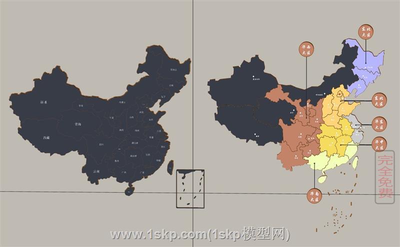 地图墙文化墙