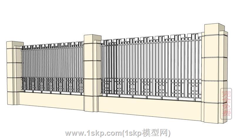 栏杆围墙