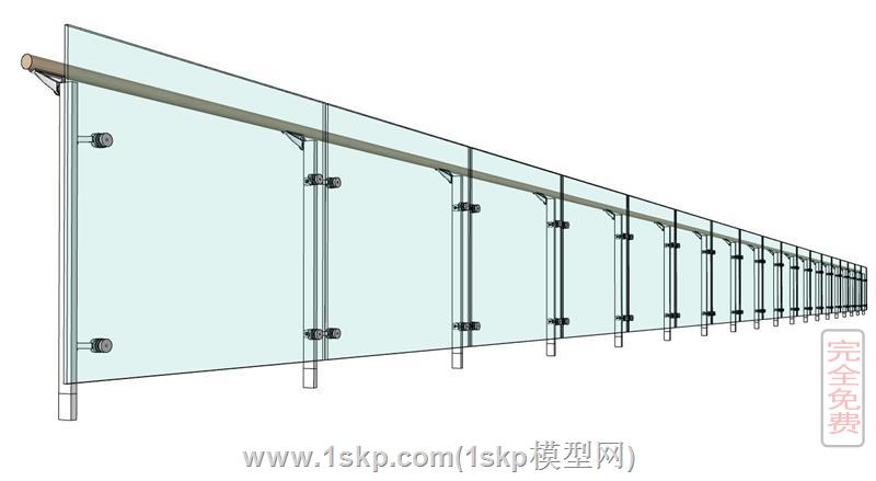 玻璃扶手栏杆