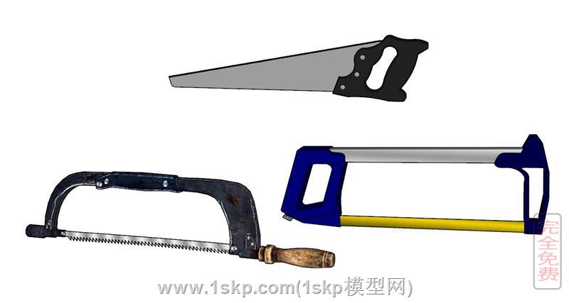 工具夹背锯子
