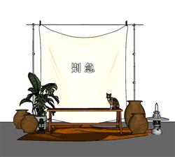别急休闲挂布