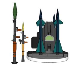 RPG火箭筒发射器