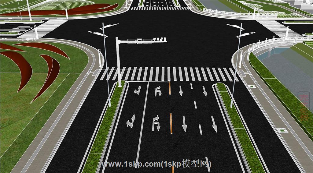 城市道路公路人行道