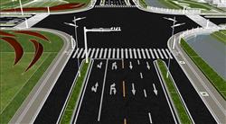 城市道路公路人行道